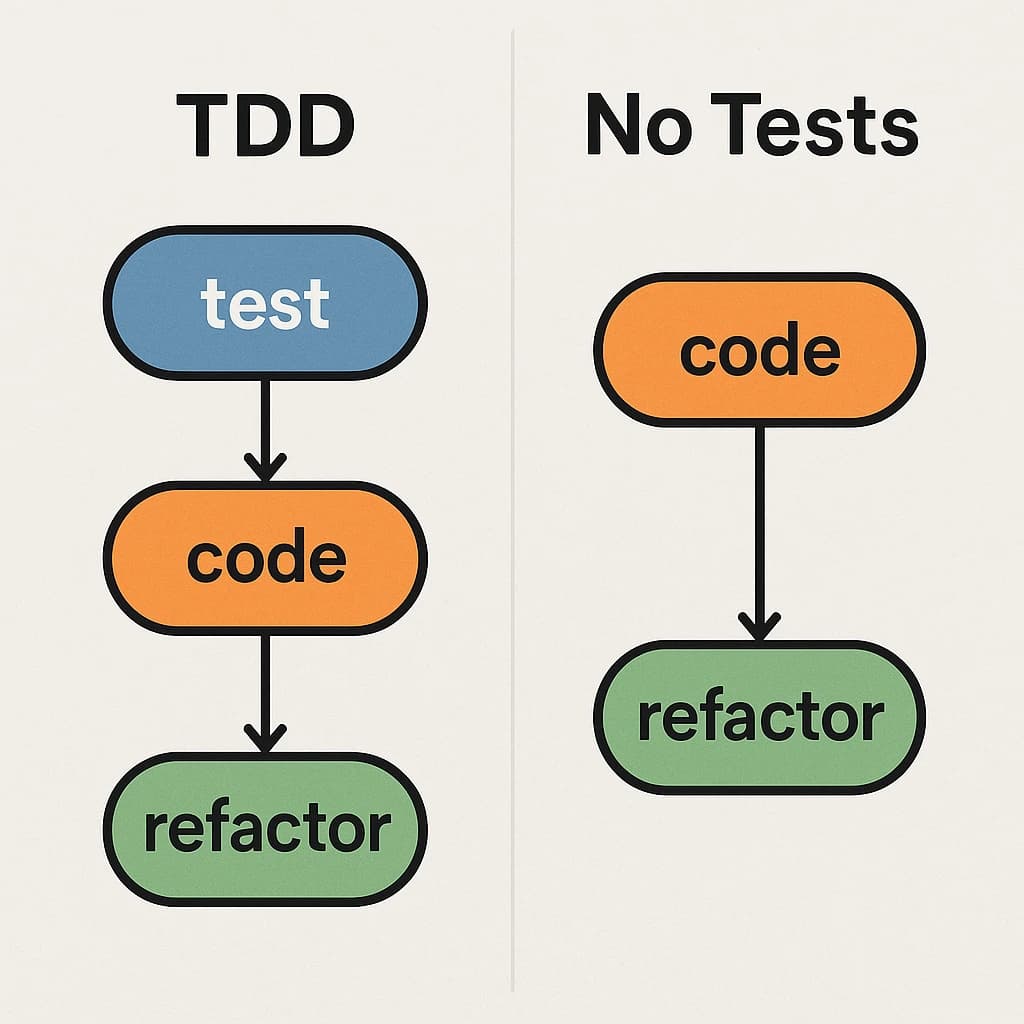TDD vs. No Test: A Tale of Two Development Journeys